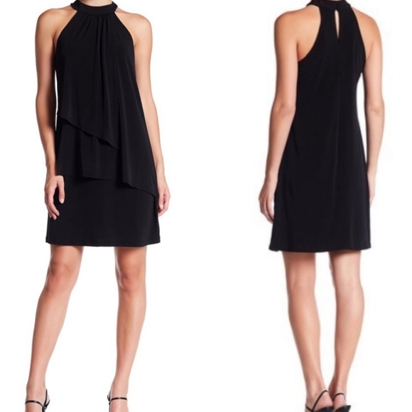 Vince Camuto Sleeveless Halter Dress - Picture 1 of 7